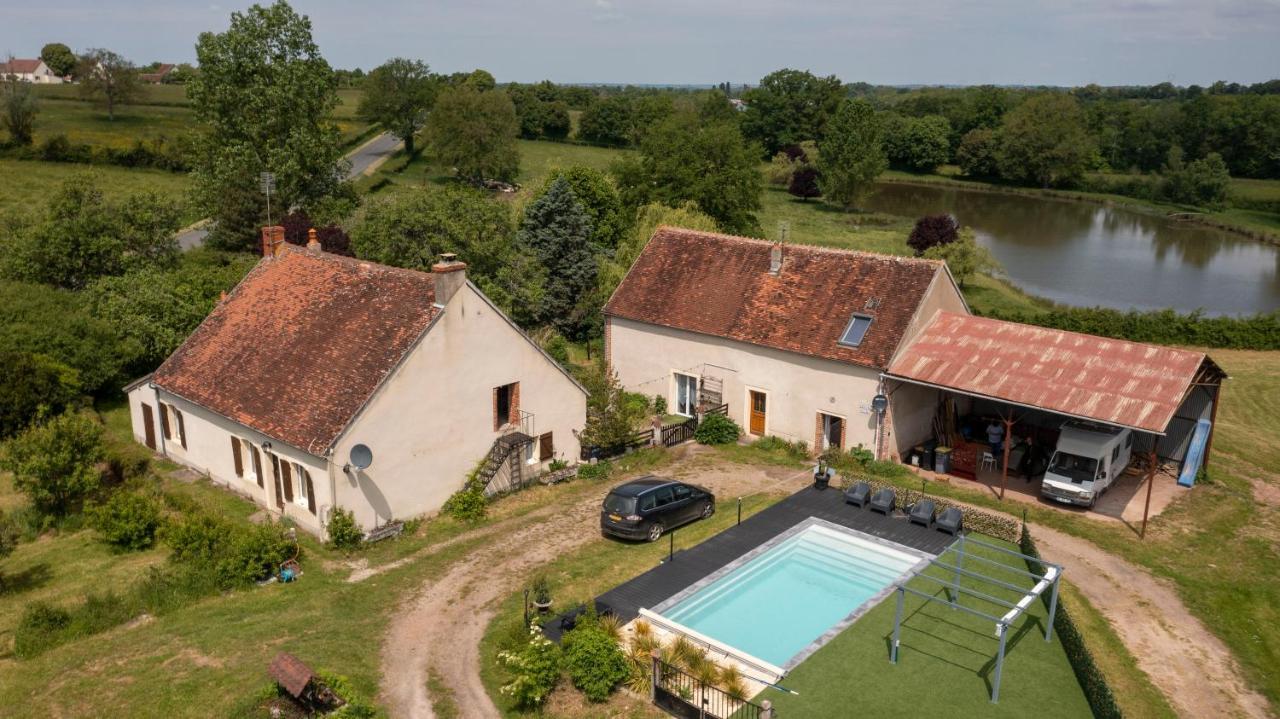Gite La Volière Ouverte Valigny Extérieur photo